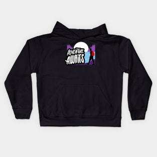 We're off the grid for a while Kids Hoodie